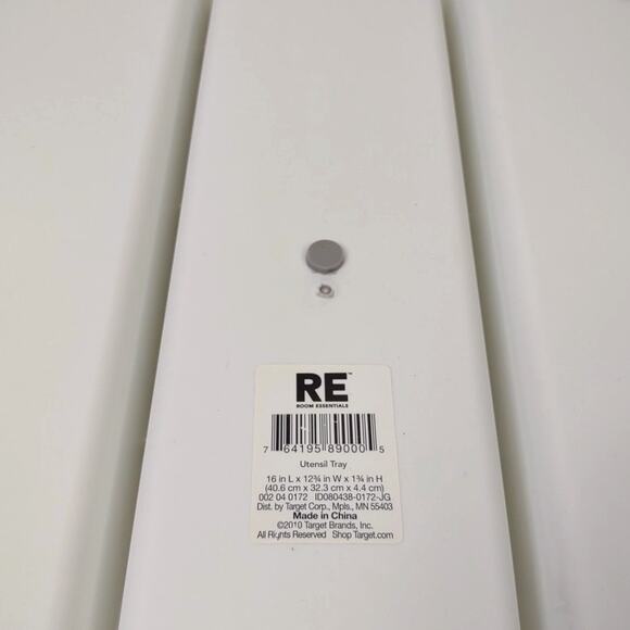 Madesmart Soft Grip Non-Slip 3 Section Utensil Tray Kitchen Drawer Organizer - Picture 9 of 9